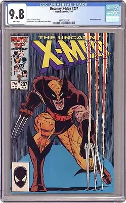Buy Uncanny X-Men #207D CGC 9.8 1986 4344010006 • 324.15£