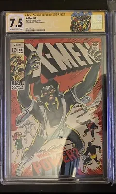 Buy Uncanny X-Men #56 CGC 7.5 Neal Adams Signed Custom Label • 879.46£
