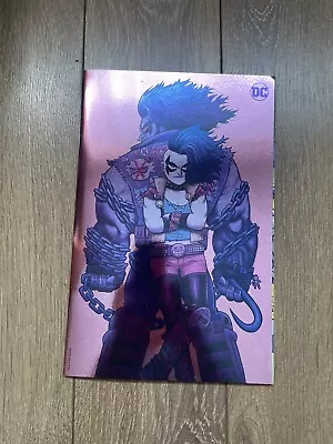 Buy Crush & Lobo #1 Dan Hipp Team Pink Foil Variant  DC Comics 2021 Sent In Mailer • 3.50£