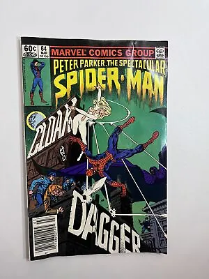 Buy Spectacular Spider-Man #64 (1982) Origin & 1st App. Cloak, Origin & 1st App. ... • 49.80£