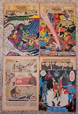 Buy Lot Justice League Of America 64 68 TeenTitans 25 Flash 215 TORN COVER DC Comics • 3.15£