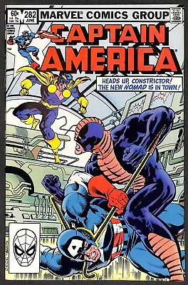 Buy Captain America #282 1st Appearance Of Jack Monroe As Nomad NM- • 29.95£