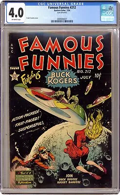 Buy Famous Funnies #212 CGC 4.0 1954 3989000001 • 1,878.87£