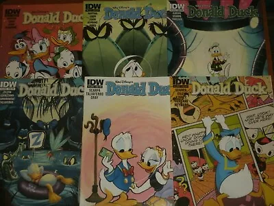 Buy IDW Comics:  Walt Disney's DONALD DUCK #1 - #17 (Legacy 368 - 384) Variants 2015 • 54.99£