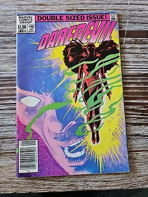 Buy Daredevil #190  Resurrection And Origin Of Elektra -Marvel Comics  • 8.11£