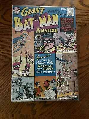 Buy Giant Batman Annual 2   DC 80-pg. Anthology Batman Family Pin-Up 1961 • 279.82£