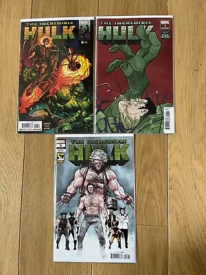 Buy The Incredible Hulk #6-8 NM- 2023 *vs GHOST RIDER - MOMOKO & NGUYEN VARIANTS* • 14.99£
