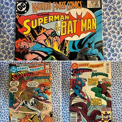 Buy DC Superman Comic Book Lot #18  #48 #313- Zatanna Batman Aquaman Clean Copies! • 8.80£