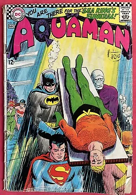 Buy Aquaman #30 (1966) 1st Appearance Mongo + City Of Necrus • 16.95£