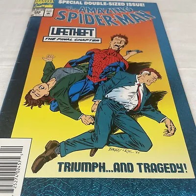 Buy Amazing Spider-Man #388 NEWSSTAND (1994) KEY Origin Eddie Brock Bagley Mid Grade • 7.85£