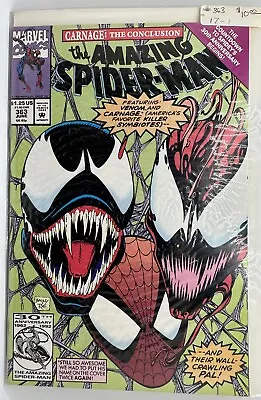 Buy Amazing Spider-Man 363 1992 Carnage & Venom • 11.12£