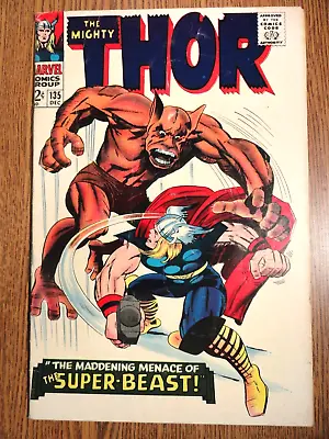 Buy Mighty Thor #135 Key Origin/2nd High Evolutionary Guardians 3 MCU 1st Pr Marvel • 31.59£