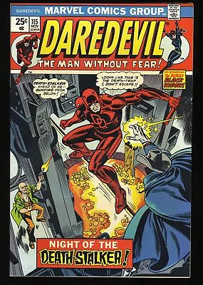 Buy Daredevil #115 VF+ 8.5 Ad For Incredible Hulk #181! Guest Star Black Widow! • 45.04£