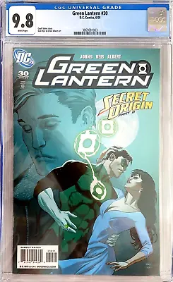 Buy 🔥 The Green Lantern #30 CGC 9.8 🔥(2008) Geoff Johns, Secret Origin! • 47.57£
