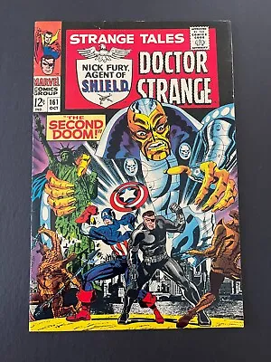 Buy Strange Tales #161 - The Second Doom (Marvel, 1967) VF- • 27.74£