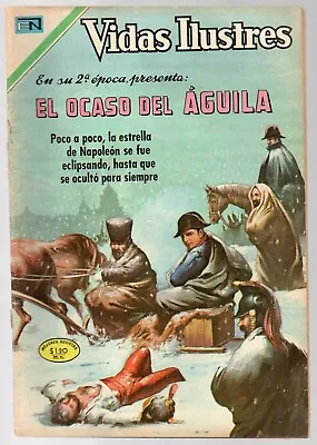 Buy VIDAS ILUSTRES #230 Napoleón Bonaparte, El Ocaso Del Águila, Novaro Comic 1970 • 3.20£