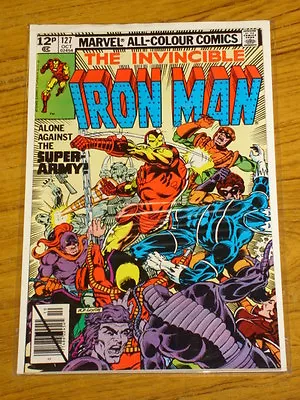 Buy Ironman #127 Vol1 Tony Starks Classic Alcohol Struggle October 1979 • 9.99£