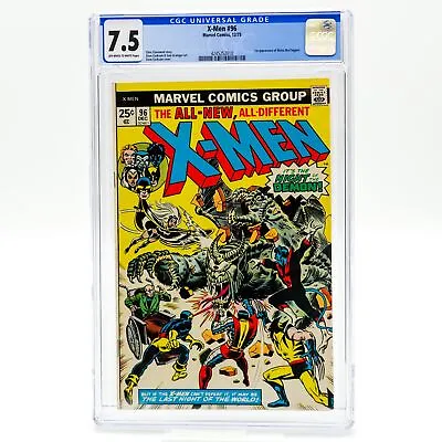 Buy Marvel Uncanny X-Men 96 CGC 7.5 Major Key 1st Moira MacTaggert 1975 Clairemont • 240.17£