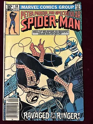 Buy PETER PARKER, The SPECTACULAR SPIDER-MAN # 58, Sept. 1981, FINE- VERY FINE • 3.94£