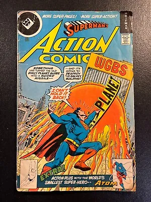 Buy Action Comics 487 Whitman Variant Key 1st App MICROWAVE MAN Superman 1978 V 1 • 8.04£