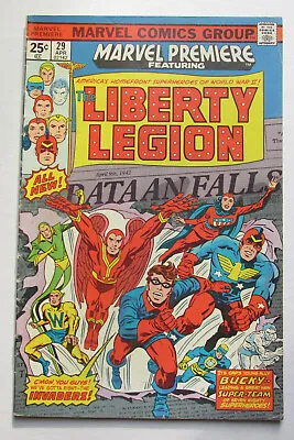 Buy Marvel Premiere #29 Marvel-1976 1st Modern Patriot Liberty Legion VG • 3.55£