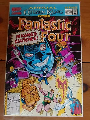 Buy Fantastic Four Annual #25 Vol1 Marvel Com Citizen Kang 1992 Nm • 19.99£
