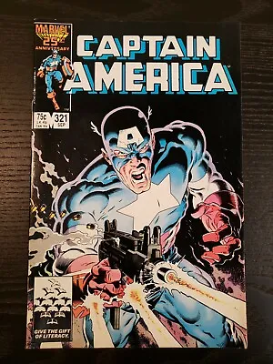 Buy Captain America #321 (1986) Marvel Comics, 1st Appearance Ultimatum (FN-VF, 7.0) • 7.99£