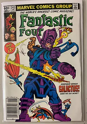 Buy Fantastic Four #243 Newsstand Marvel 1st Series (6.0 FN) John Byrne (1982) • 16.07£
