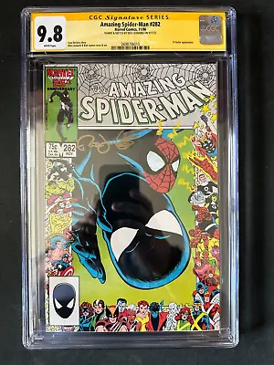 Buy Amazing Spider-Man #282 CGC SS 9.8 Signed & Sketched By Rick Leonardi • 239.86£