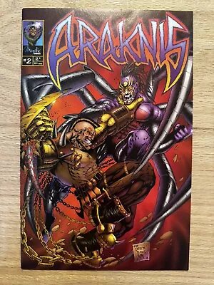 Buy 1995 Mystic Comics Araknis #2 Vintage  • 7.02£