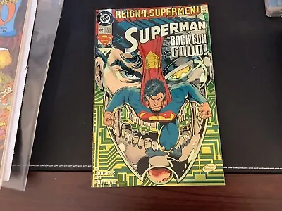 Buy Superman#82 1993 Reign Of Supermen Chromium Cover NM • 8.03£