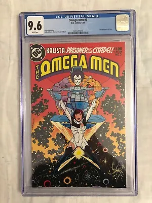 Buy Omega Men #3 CGC 9.6 WHITE Pages, 1st Appearance Of Lobo • 119.93£