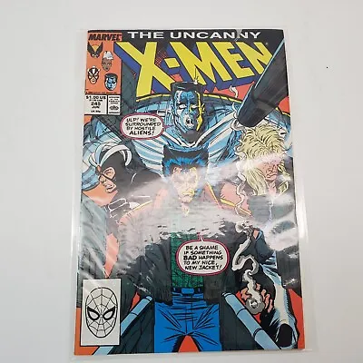 Buy Uncanny X-Men #245 Parody Of DC's Invasion, Star Wars Cameos- Marvel 1989 NEW • 11.85£