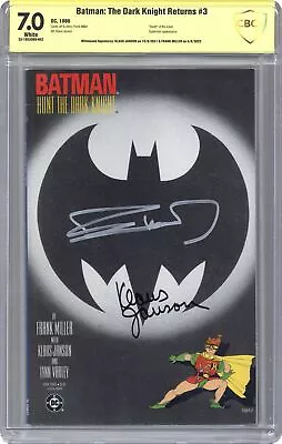 Buy Batman The Dark Knight Returns #3 Miller 1st Printing CBCS 7.0 SS 1986 • 91.94£