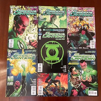 Buy Green Lantern #1 2 3 4 5 6 + Annual New 52 DC Comics Lot Geoff Johns • 19.99£
