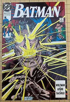 Buy BATMAN #443 - 1st CRIMESMITH (DC JAN. 1990) • 3.24£