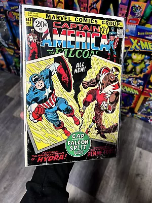 Buy Captain America And The Falcon #144 (1971) Cap And Falcon Split Up  • 15.09£