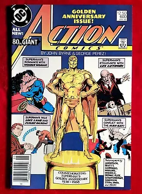 Buy 1988 Action Comics Giant Size 600 Newsstand NM SUPERMAN High Grade 80s DC Comic  • 17.77£