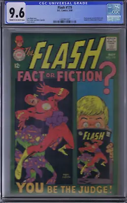 Buy Flash #179 DC Pub 1968 CGC 9.6 (NEAR MINT +) Fact Or Fiction ?  • 321.40£