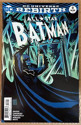 Buy All Star Batman #8 - Cover B Francavilla Variant - First Print - Dc Comics 2017 • 3.99£