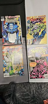Buy Marvel Adventures Collector’s Pack Transformers 1993 GI Joe #140-142 UK Based • 8.99£