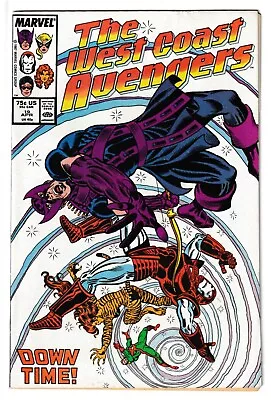Buy The West Coast Avengers #19 - Marvel 1987 - Steve Englehart [Ft Ghost Rider] • 6.39£