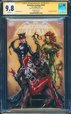 Buy Detective Comics #1027 9.8 CGC Brooks Variant Cover Signed By Mark Brooks • 59.13£
