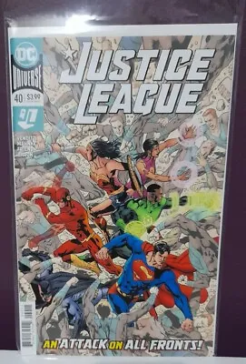 Buy Justice League #40 An Attack On All Fronts! VF+/NM+ Unread 🇬🇧 (2020) • 4.99£