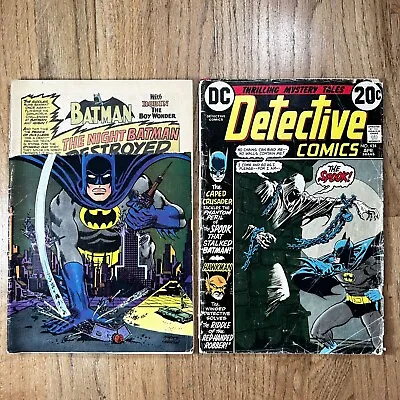Buy Detective Comics #362 & #434 Riddler & 1st App Spook DC Comics 1967 1973 Readers • 13.40£
