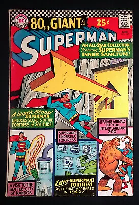 Buy 80Pg. Giant #187 Superman Silver Age DC Comics F+ • 44.99£
