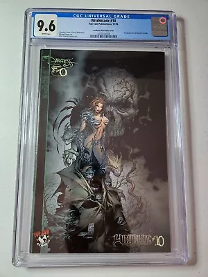 Buy Witchblade #10 (1996) CGC 9.6  WP  Zanier - Turner  Darkness  #0 Variant • 87.62£