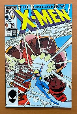Buy Uncanny X-Men #217 (Marvel 1987) VF+ Comic. • 9.95£