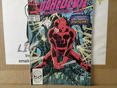 Buy Daredevil The Man Without Fear #272 (Marvel Comics, 1989)1st App. Shotgun • 7.13£
