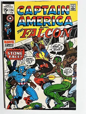 Buy Captain America #134 1971 Bronze Age Marvel Comics  • 14.38£